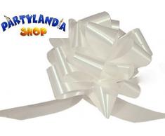 BOLIS COCCARDE Gran Fiocco Avorio da Antenna SPECCHIETTO Macchina, 5 cm