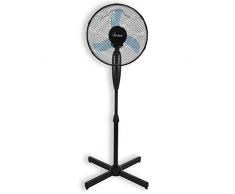 Ardes AR5AM35P Ventilatore a Piantana Base Croce Potente Silenzioso 3 Pale 30 cm Oscillante con Altezza e Inclinazione Regolabile Ventilatore a Stelo Ardes 3 Velocità Modello
