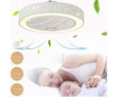 Ventilatori A Soffitto Con Lampada, LED Creativo Ventilatore A Soffitto Illuminazione Con Telecomando Dimmerabile Fan Lampadario Ultra-silenzioso, Soggiorno Moderno Camera Dei Bambini Illuminazione