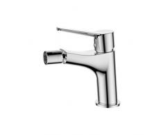 Ibergrif M15026 Arial Miscelatore Monocomando per Bagno Bidet per Lavabo Cromo Argento