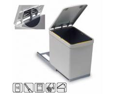 Pattumiera plastica scorrevole