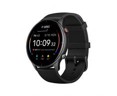 Amazfit Gtr 2E Smartwatch Orologio Intelligente, Alexa Integrato, Amoled Da 1,39”, Cardiofrequenzimetro, 5 Atm Impermeabile, 90 Modalità Sportive, Gps, Spo2, Monitor Del Sonno, Nero, Round
