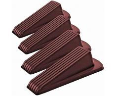 Fermaporta Schellenberg 66303 - Nero, Versatile, Antiscivolo, Per Interni/Esterni