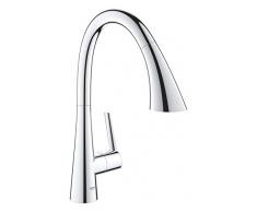 Grohe Zedra Standard Miscelatore Monocomando per Lavello, DN 15, Bocca C, Cromo 32294002