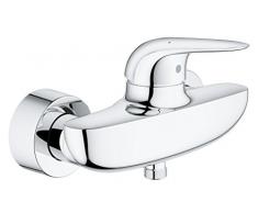Grohe 23722003 Eurostyle New Miscelatore Monocomando per Doccia, Leva Chiusa, Cromo