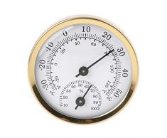 GUMEI Termometro analogico da Interno Igrometro Misuratore di Temperatura dellumidità 58 mm Famiglia