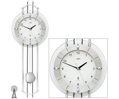 AMS f5248 radiocontrollato – Orologio a Pendolo, in Legno, Multicolore, 73 x 31 x 18 cm