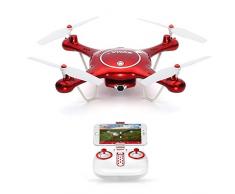 Goolsky SYMA X5UW WiFi FPV Drone con 720p HD Camera Quadcopter ,modalità Senza Testa & barometro & Imposta Altezza