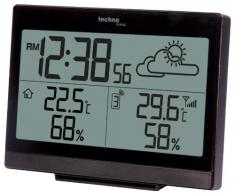 TechnoLine WS 9252 Stazione Meteo, Nero