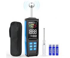 Misuratore di umidità MESTEK Rilevatore di Umidità Muri Senza Ago 20-40mm Analisi di Profondità Igrometro di Umidità con Digitale LCD di Colore Allarme per Legno Pavimenti Muri Gesso