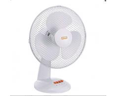 Vinco 70601 Ventilatore Tavolo, Bianco