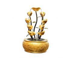GL-Indoor fountain Lucky Money Money Tree Cornucopia Acqua Interna Paesaggio Fontana Decorazione