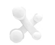 LeBone 6 pz Fermaporta in gommapiuma colore: Bianco LeBone 6 pz Fermaporta in gommapiuma colore: Bianco