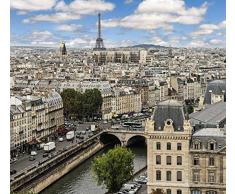 Scenolia Tappezzeria Decorativo Poster Primavera a Parigi 3Â x 2,70Â m | Decorativo e Foto Parete XXL qualitÃ HD