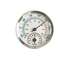 JeoPoom Termoigrometro Termometro Igrometro Analogico con Igrometro per Interni ed Esterni, Misuratore di Temperatura e Umidità