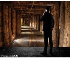 Salzmine Wieliczka / la miniera di sale di Wieliczka FOTOMURALE - XXL tappezzeria da parete /decorazione da parete by GREAT ART (210 x 140 cm