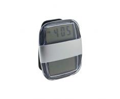 liuchenmaoyi Pedometro FM Radio Stepler Distanza Funzione di misurazione Clockpost Podometri per passi e miglia