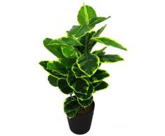 Geko - Pianta artificiale di Ficus, misura: L, 90 cm