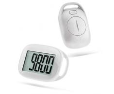 liuchenmaoyi Pedometro Multifunzione Pedometro 3D Sport record passo NETEL con sport allaria aperta beni Podometri per passi e miglia