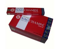 Vijayshree Bastoncini dincenso 180g Golden Nag Champa Profumi