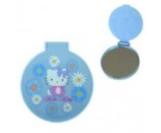 Hello Kitty margherita blu design compatto specchio