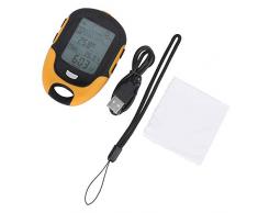 Vbestlife FR500 Altimetro Multifunzione barometro termometro Bussola igrometro per Arrampicata allaperto, Escursionismo, Caccia, Campeggio e Viaggi.