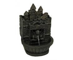 Zeckos resina indoor fontane finitura bronzo gotico Gargoyle tavolo fontana 11 1/2 inches alto 17,8 x 29,2 x 17,8 cm bronzo