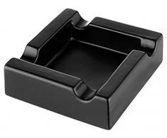 Germanus - Grande posacenere per sigari, in granito II, colore: Nero