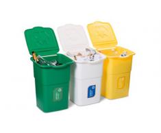 Dea Home Z434M040 Pattumiera Eco 3, 39x36x54