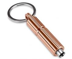 tagliasigari Set Regalo Dei Sigari Del Punzone Del Sigaro Per Gli Uomini Regali Del Sigaro Adatti Per Il Giorno Del Papà, Accessori Del Sigaro Dellacciaio Inossidabile, 3.1x1.1in regalo di festa