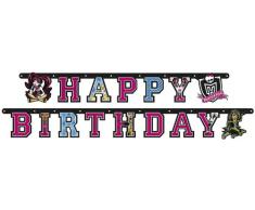 Ghirlanda 180x15 cm Monster-High Decorazione Compleanno