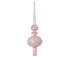 Magic - Punta decorativa per albero di Natale, in vetro, 31 cm