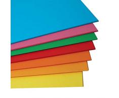 Cartoncino bristol - 7 colori cm 70x100-125 fogli