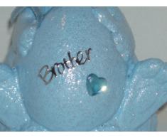 Brother, colore: Blu Baby coniglietto pasquale, decorazione commemorativa da Ziggy Crafts