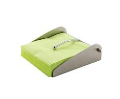 Axentia ServiettenstÃ¤nder Portatovaglioli, Acciaio Inox, Argento, ca. 17,5 x 6 x 17,5 cm