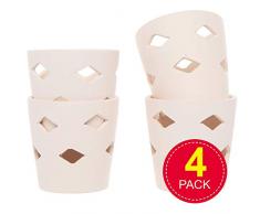 Baker Ross Portalumini In Ceramica (confezione da 4 )