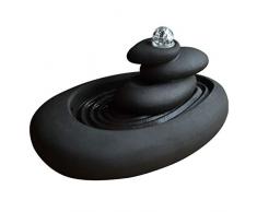 Fontane da interno decorative Zen Fontana Feng Shui sfera con LED luce dellinterno dellacqua Fontane Home Office tavolino della decorazione della Tabella di acqua Suono Fontana ornamenti regalo Font