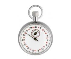 TFA Dostmann 38.1021 - Cronometro meccanico, metallo cromato