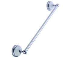 homeXpert MSV 141356 Tenerife Portatovaglioli Metallo Argento 52,5 x 7 x 8 cm