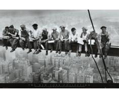 1art1, 331, Poster, motivo: New York - Pausa pranzo in cima al grattacielo, 1932, 91 x 61 cm