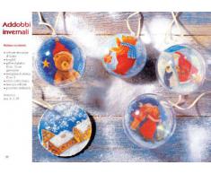 Addobbi natalizi con il découpage