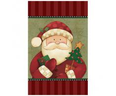 Amscan International - Tovaglia in plastica con Motivo Santa Claus ospitale