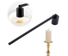 Copri Candele Spegni Candela Taglia Stoppino Spegnitore Di Stoppino Spegnicandela Sagomato Estintore Candela Nero Per Spegnere In Sicurezza Candele Per Aromaterapia Candele In Vetro Fiamme Di Candela