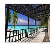 murando Carta da parati 400x280 cm Fotomurali in TNT Murale alla moda Decorazione da Muro XXL Poster Gigante Design Carta per pareti Spiaggia Mare Paesaggio c-C-0144-a-a