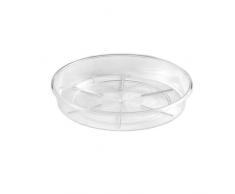 Teraplast - Sottovaso Plato, Clear, 12cm, Trasparente