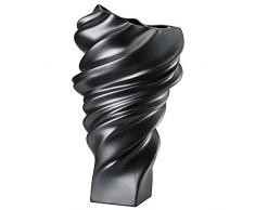 Vaso Squall Rosenthal cm 32 porcellana nera