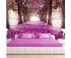 murando Carta da parati 300x210 cm Fotomurali in TNT Murale alla moda Decorazione da Muro XXL Poster Gigante Design Carta per pareti Fiori c-A-0031-a-d