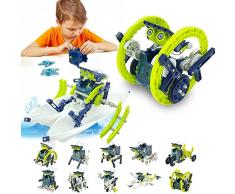 12-in-1 Solare Robot Giocattolo Regalo Bambino 8 9 10 11 12 Anni Maschio Regali per Bambini di 8 9 10 11 12 + Anni Ragazzo Compleanno Natale Costruzione Giochi per Bambini 8 9 10 11 12 Anni Maschio