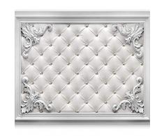 murando Carta da parati Pelle Ottico 350x256 cm Fotomurali in TNT Murale alla moda Decorazione da Muro XXL Poster Gigante Design Carta per pareti Modelli di quilting Ornamento f-B-0176-a-a