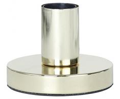 Lampada da terra âGlansâ, attacco E27, colore: Ottone, con interruttore ca. 8,5Â cm x 12Â cm (lampadina non inclusa)
